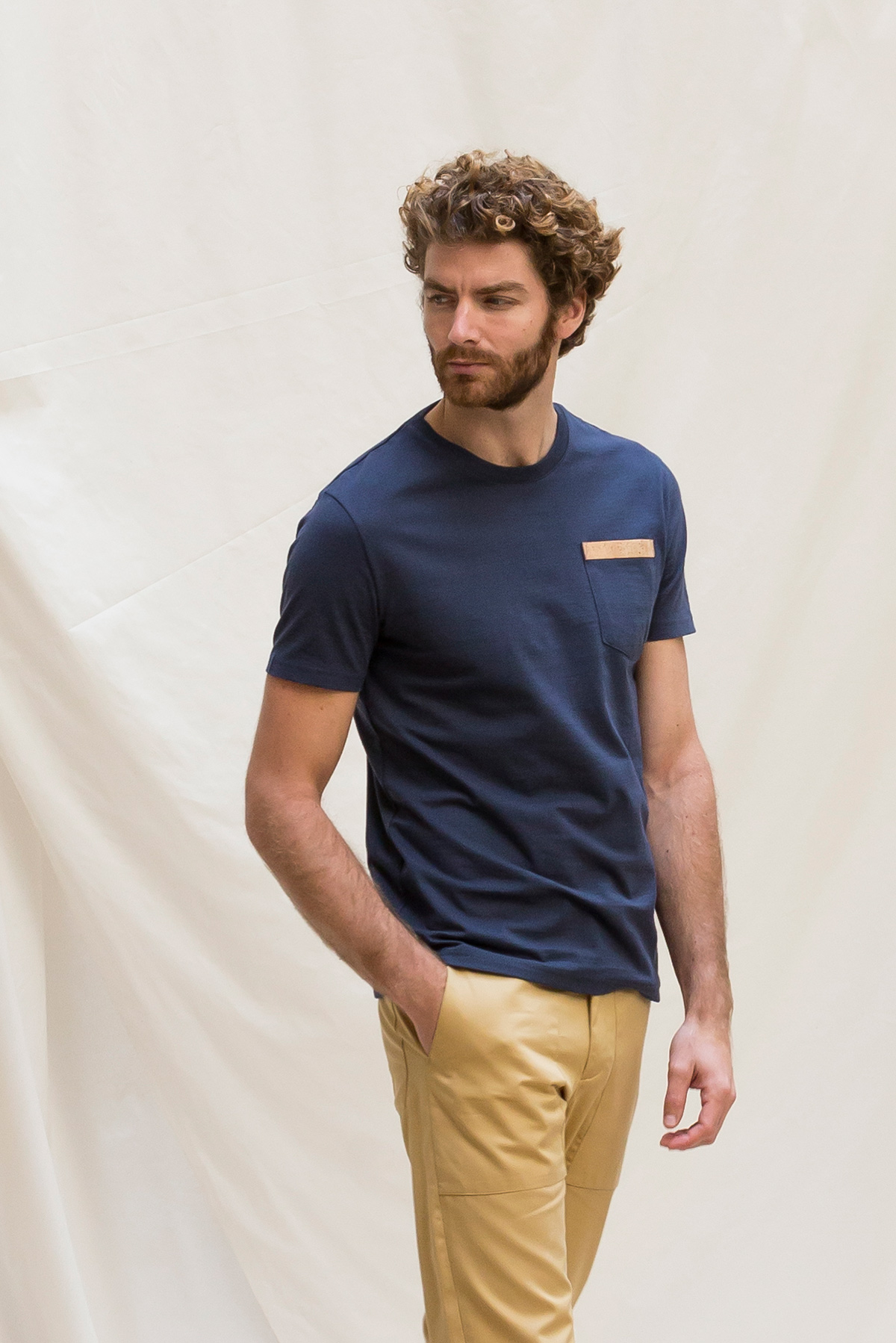 LE T-SHIRT 205GR - BLEU NUIT