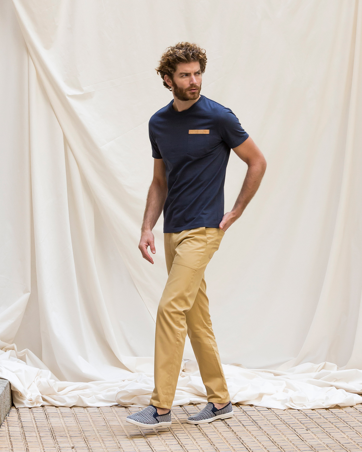LE T-SHIRT 205GR - BLEU NUIT