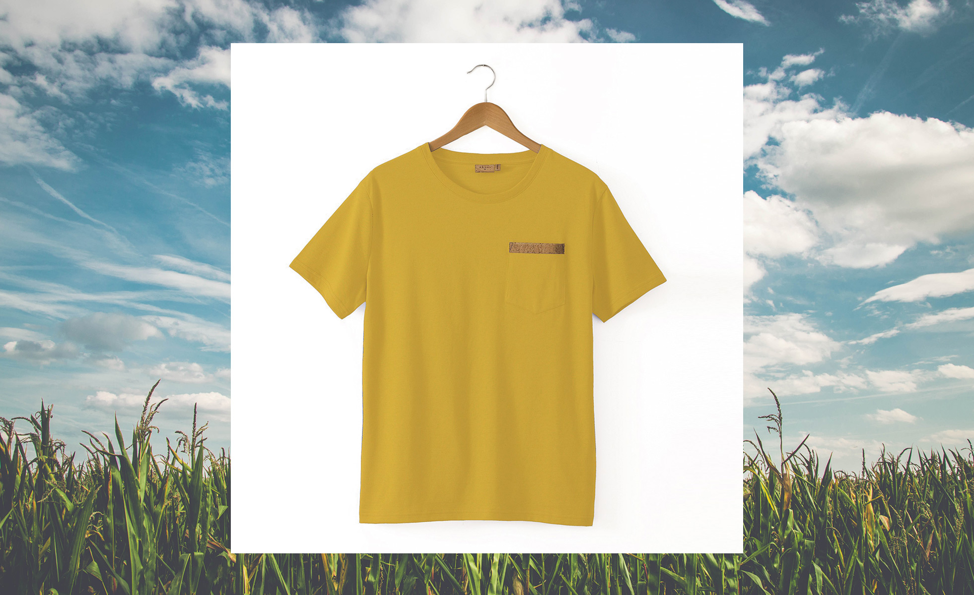 LE T-SHIRT 205GR - MAÏS