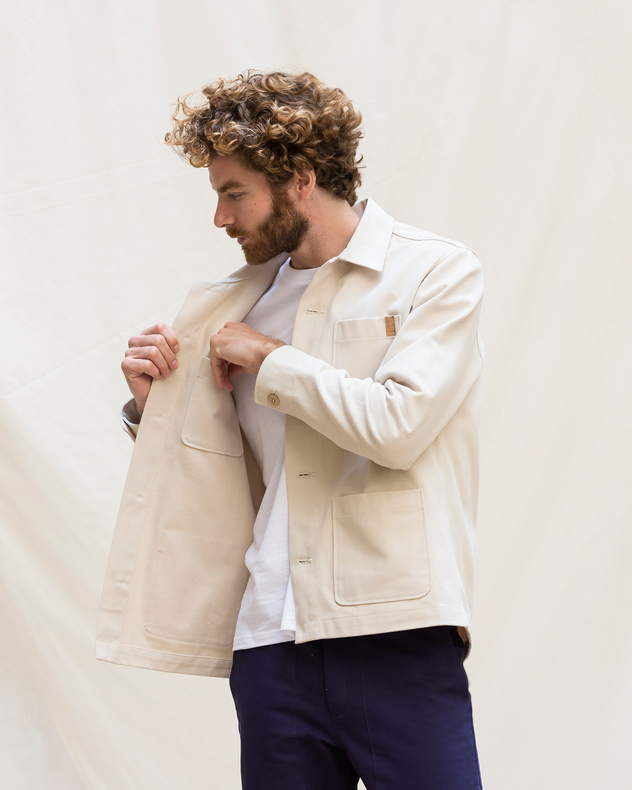 LA VESTE DE TRAVAIL- CRÈME