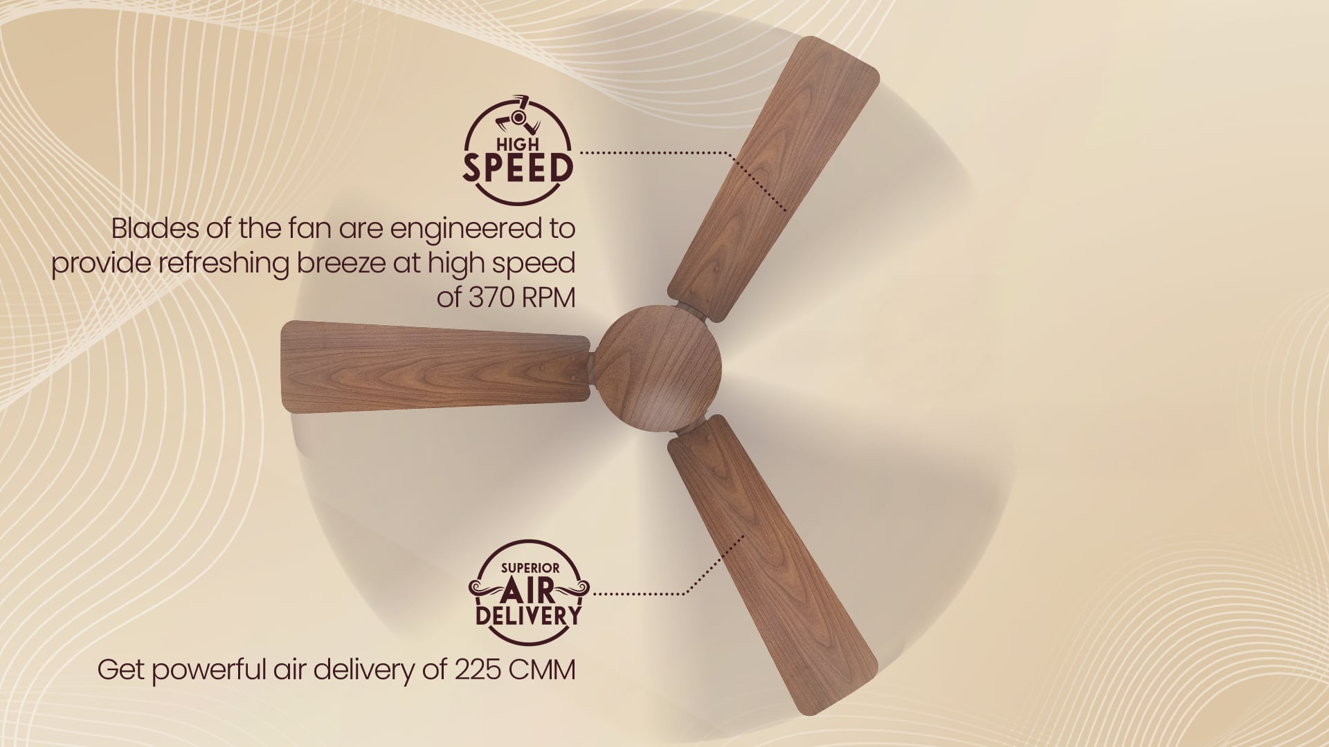 High Speed, Superior Air Delivery