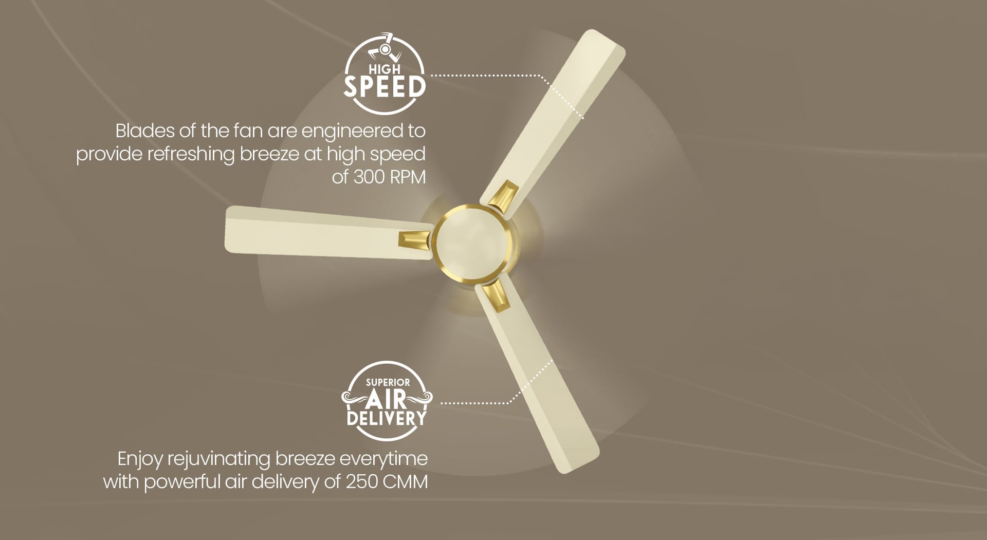 High Speed, Superior Air Delivery