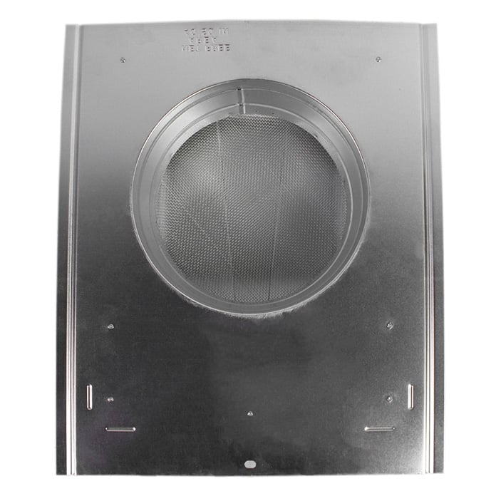 View of the bird screen on the SBV 40 GV series vent.