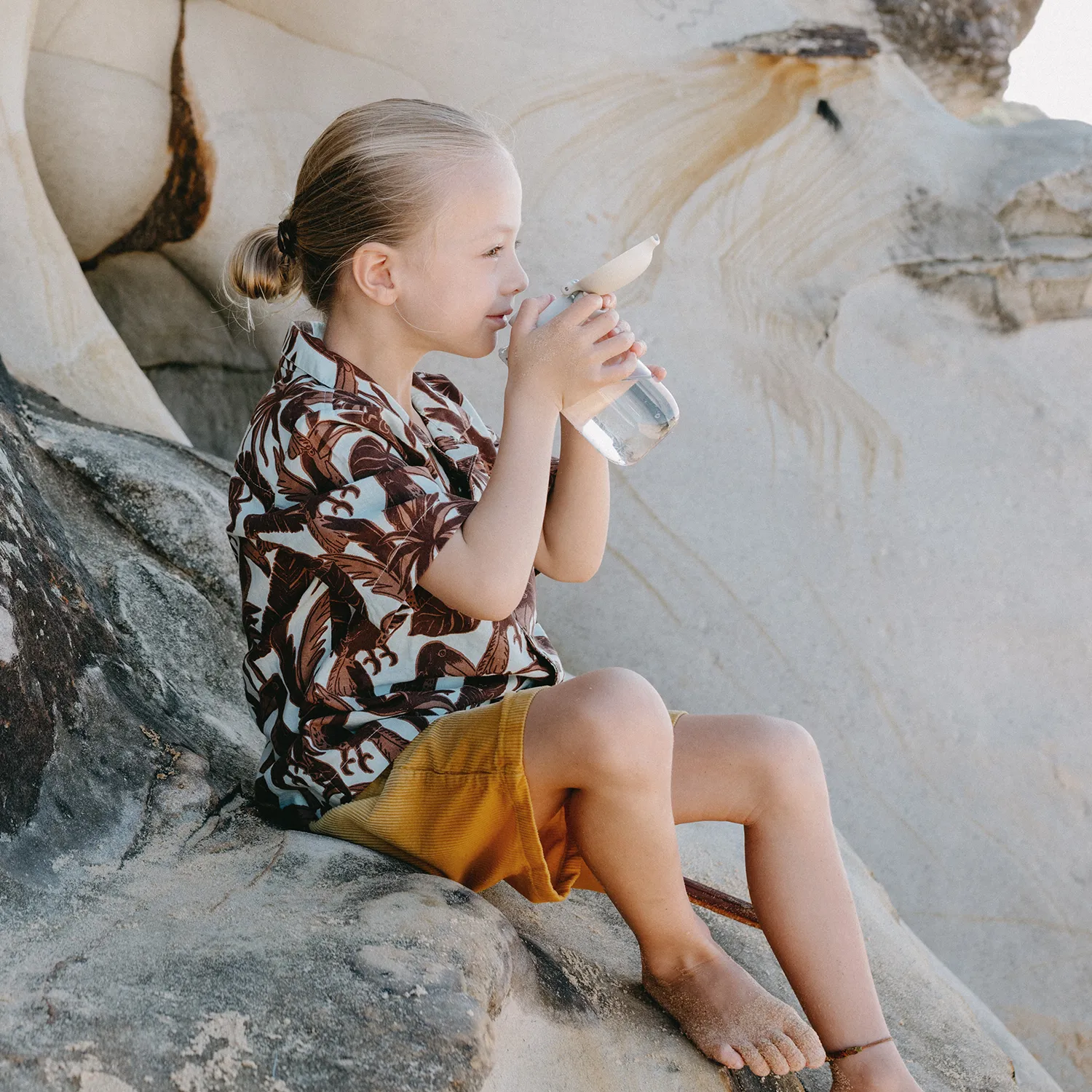 KINTO KIDS WATER BOTTLE (380ML/12.9OZ) IVORY THUMBNAIL 9