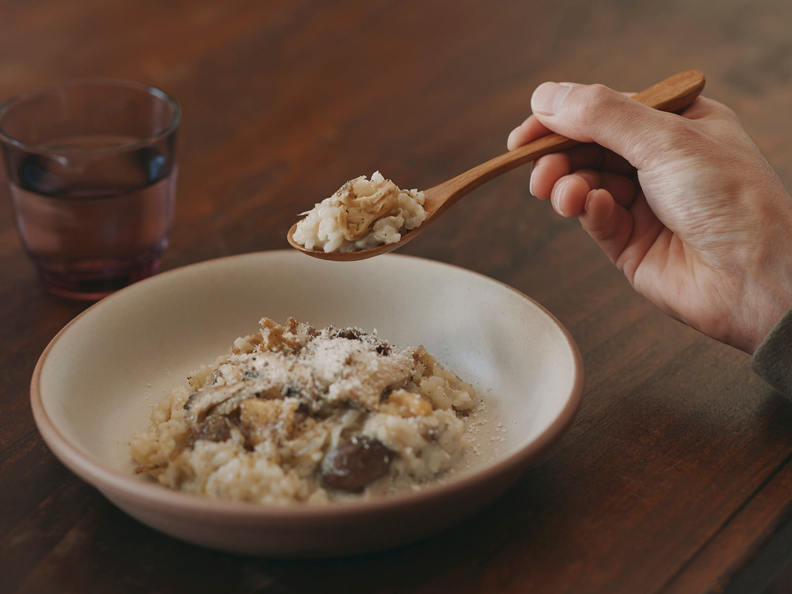 KINTO BAUM SPOON (185MM/7.4IN) TEAK THUMBNAIL 4