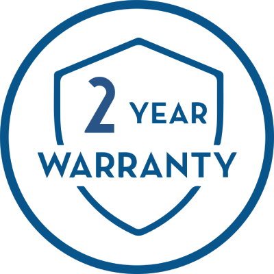 2 Year Warranty