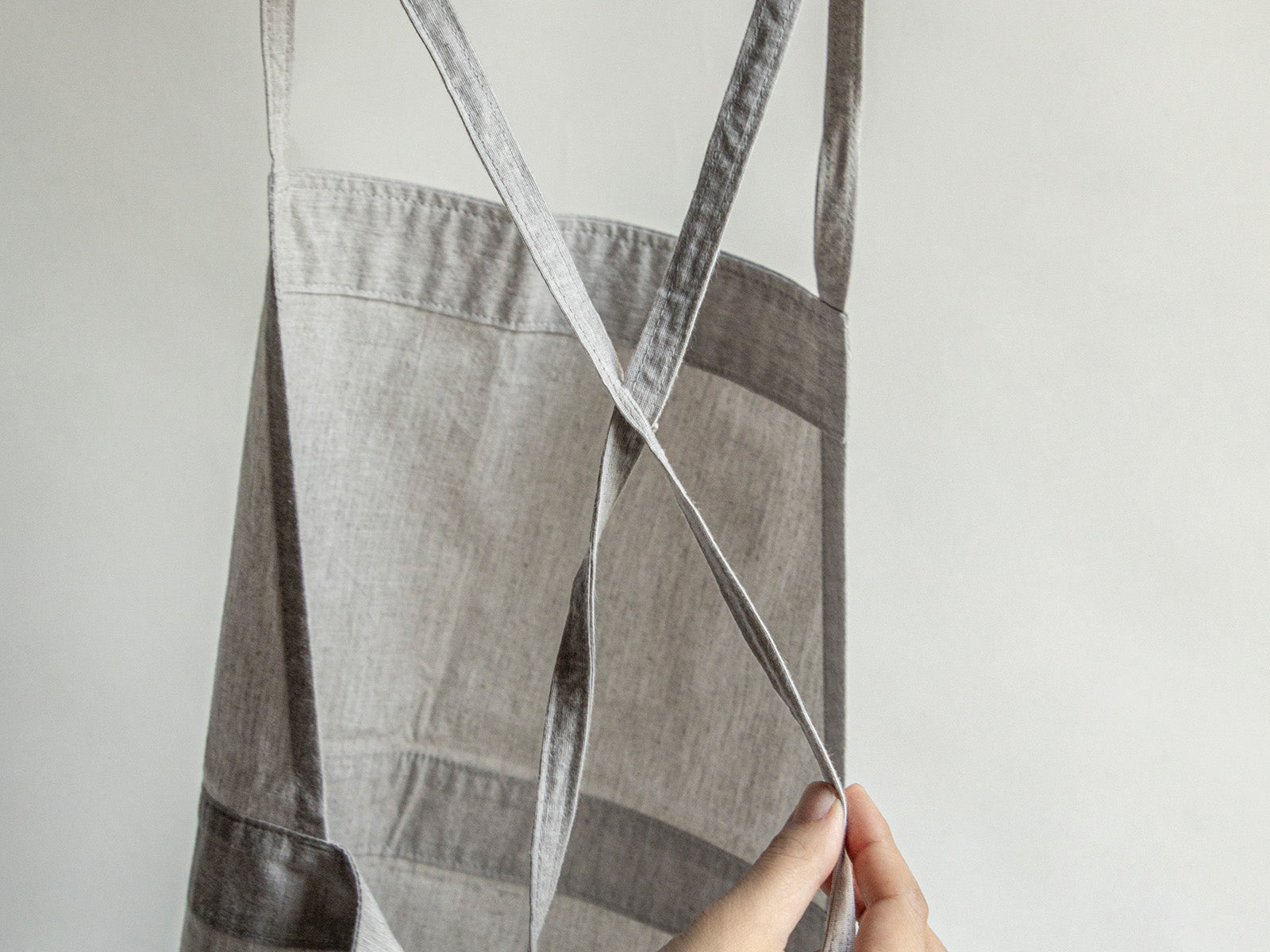 KINTO FUTO FULL APRON SCO LIGHT GREY THUMBNAIL 4