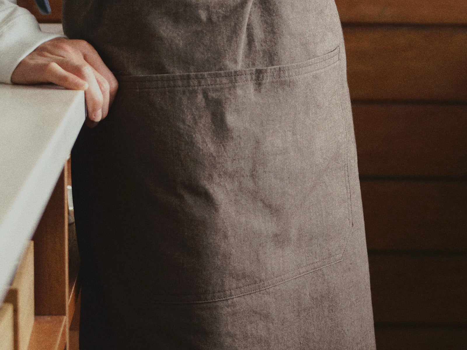 KINTO FUTO HALF APRON SCO BROWN THUMBNAIL 7