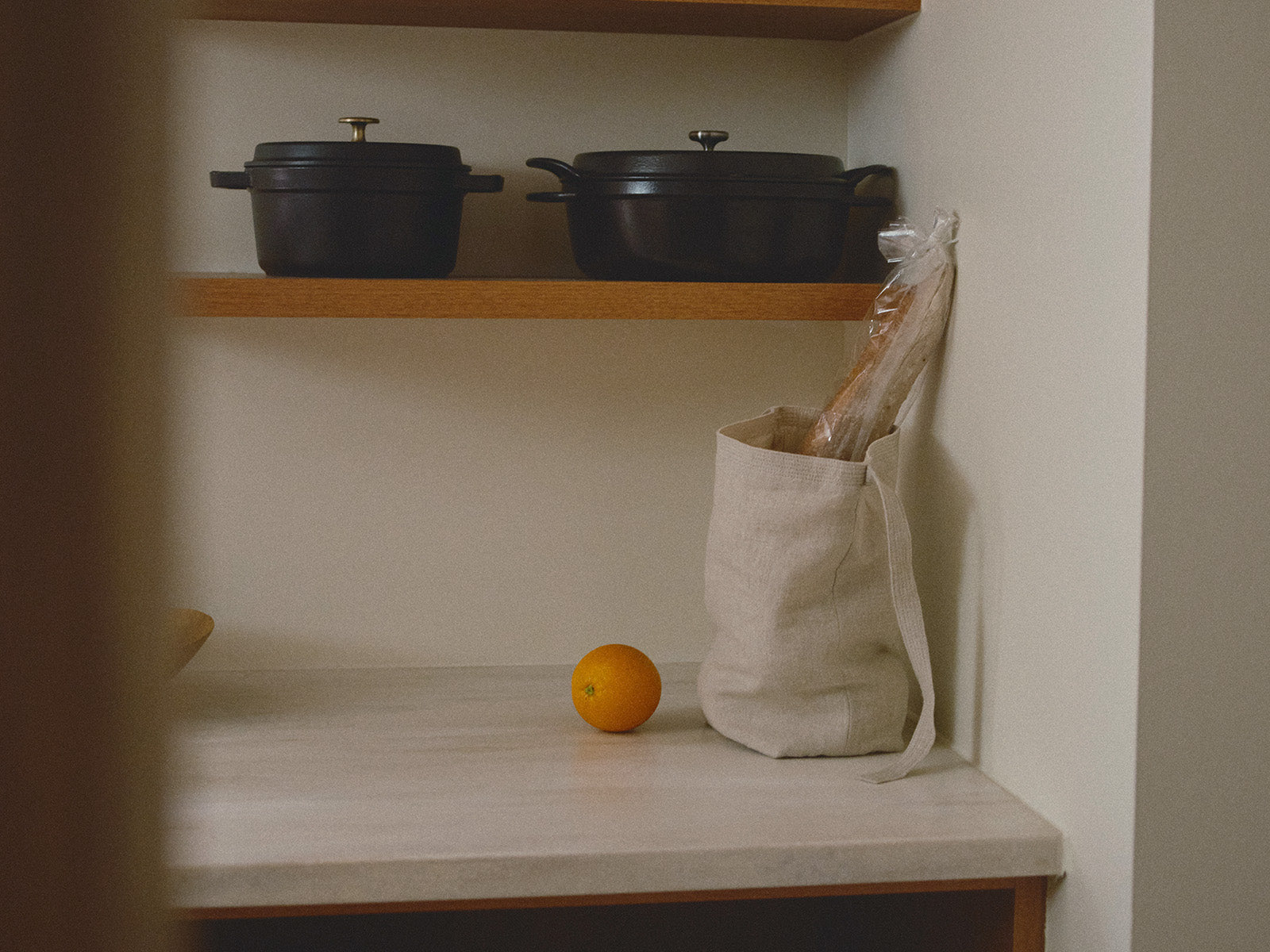 KINTO FUTO BREAD BAG ALI (150X110X280MM/5.9X4.33X11.02IN) NATURAL THUMBNAIL 8