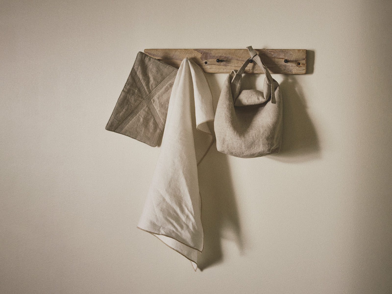 KINTO FUTO BREAD BAG ALI (110X90X240MM/4.33X3.54X9.45IN) NATURAL