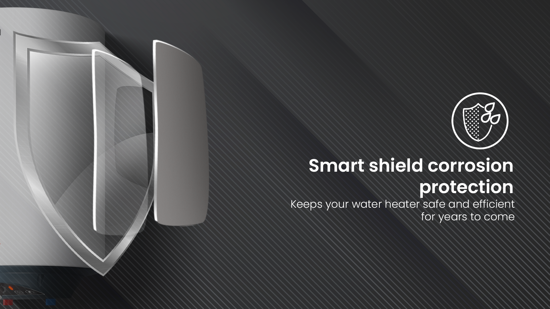 Smart shield corrosion protection