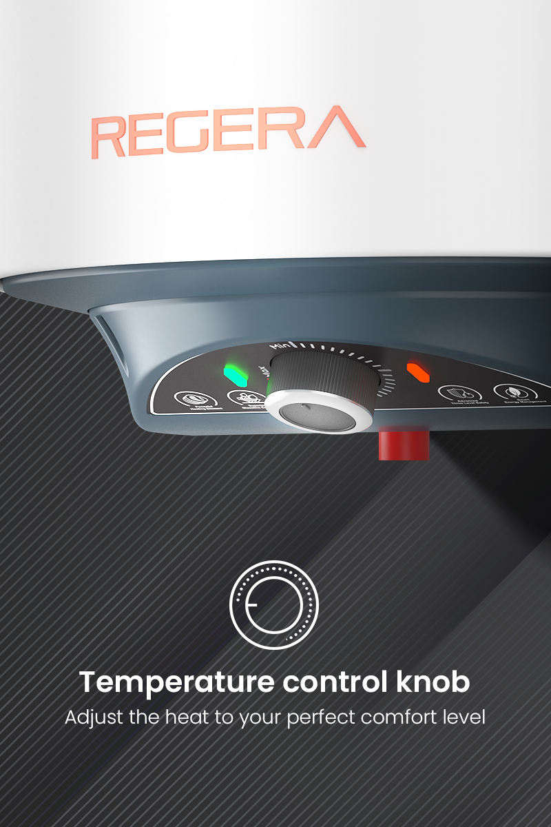 Temperature control knob