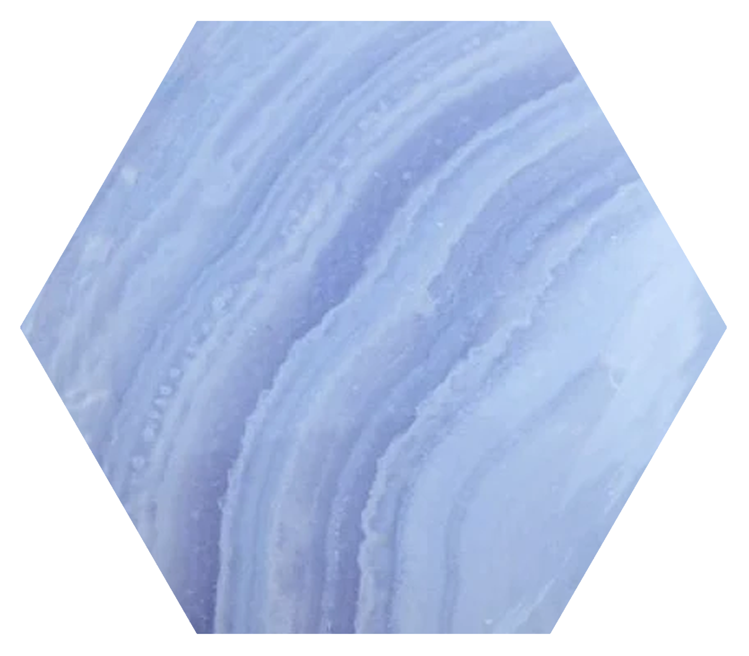 Serenity Blue Lace Agate T-Bar Necklace