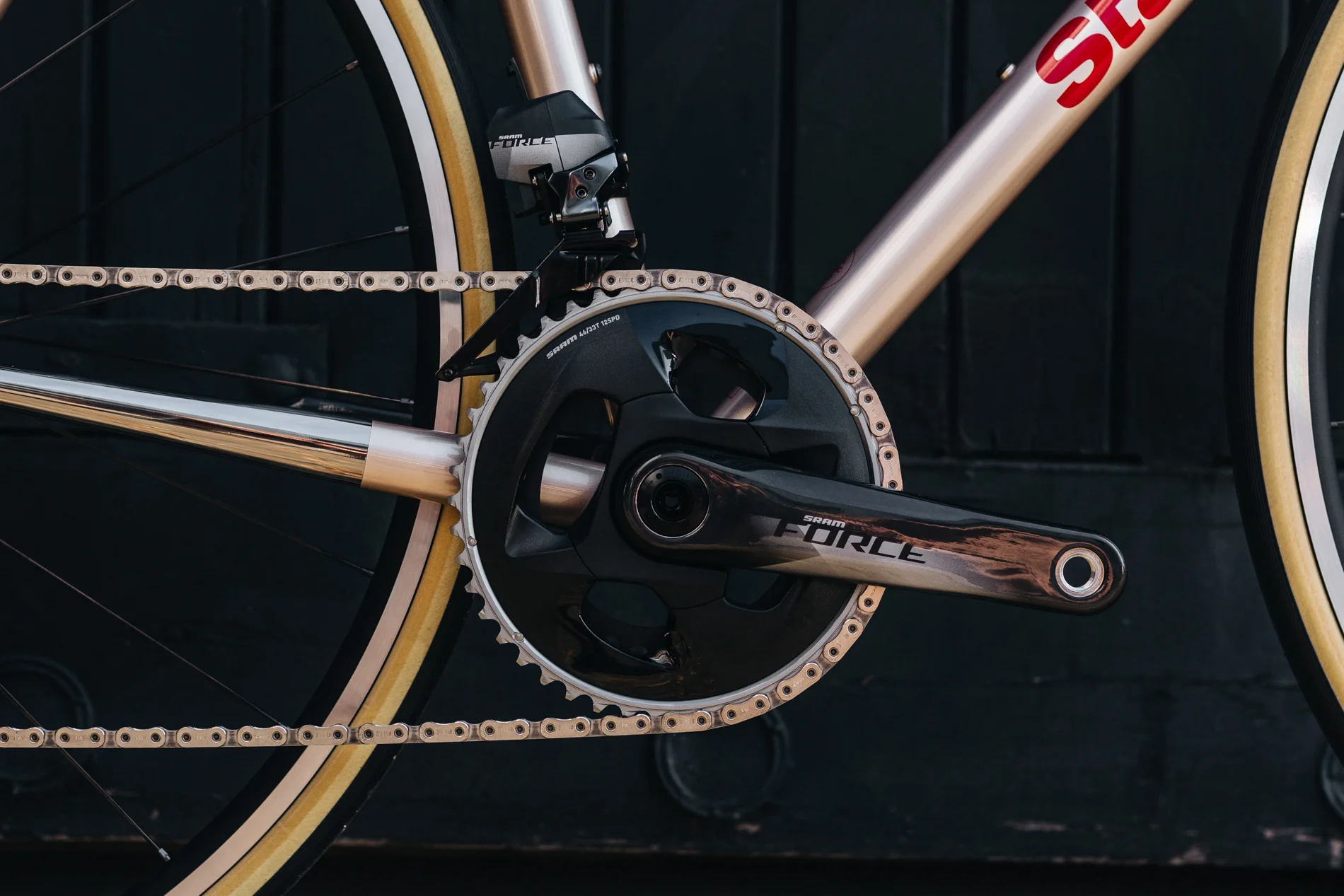 Triebwerk CR Steel Road Bike with Prosecco Colourway