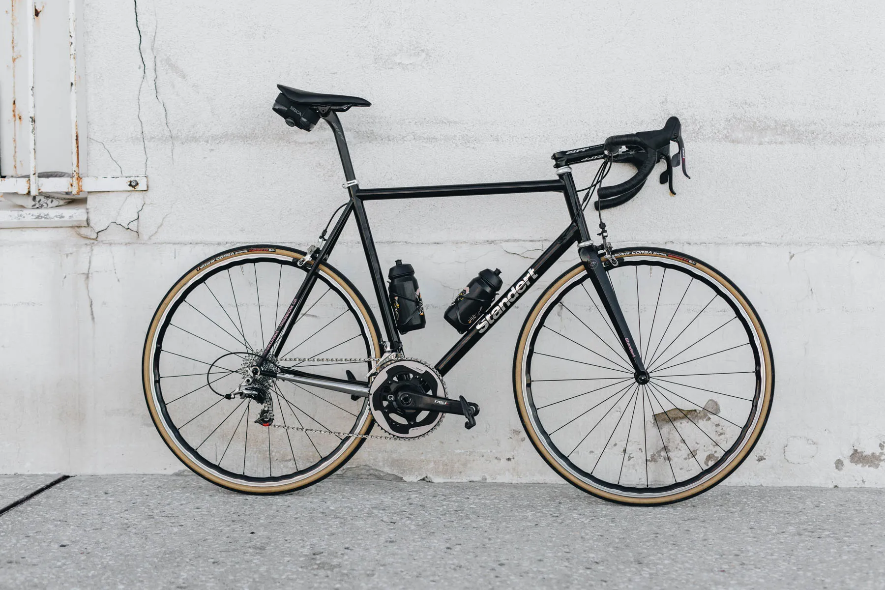 Triebwerk CR Steel Road Bike in Black Colour