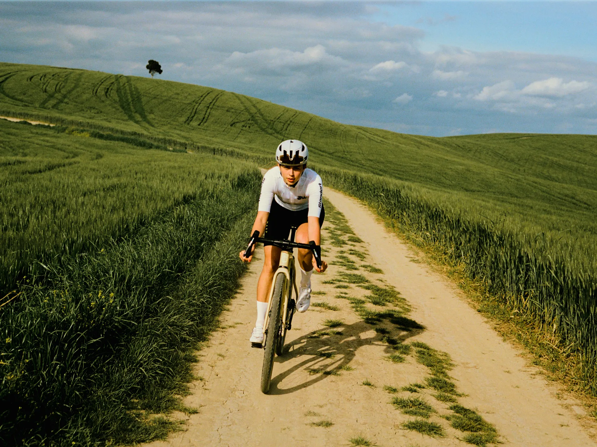 Kettensäge Gravel Race Bike in Tuscany