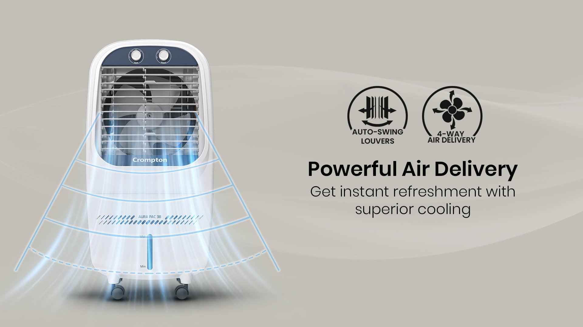 Powerful Air Delivery