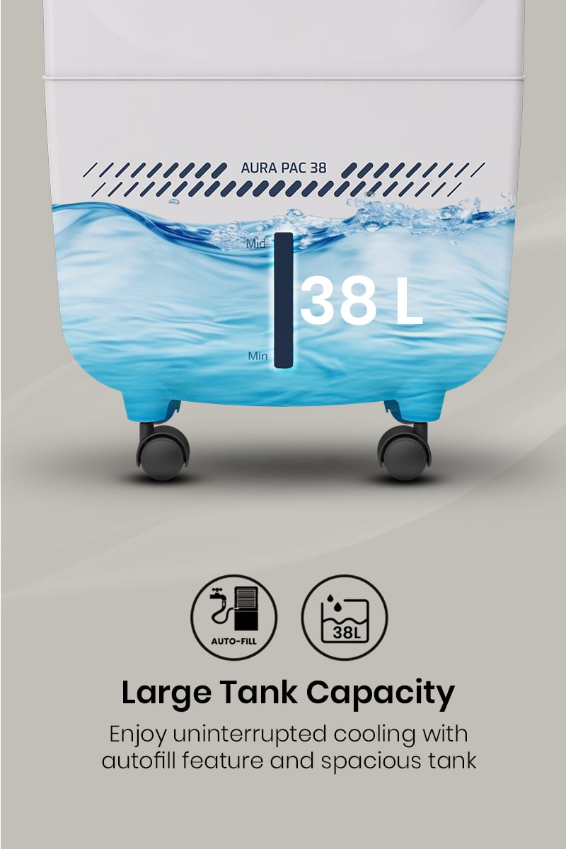 Large Tank Capacity