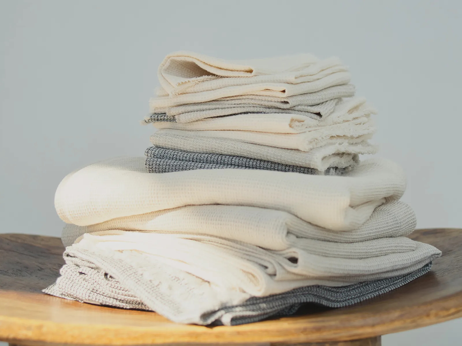 KINTO FUTO WAFFLE CLOTH WCL (1400X1100MM/56X40IN) NATURAL THUMBNAIL 12
