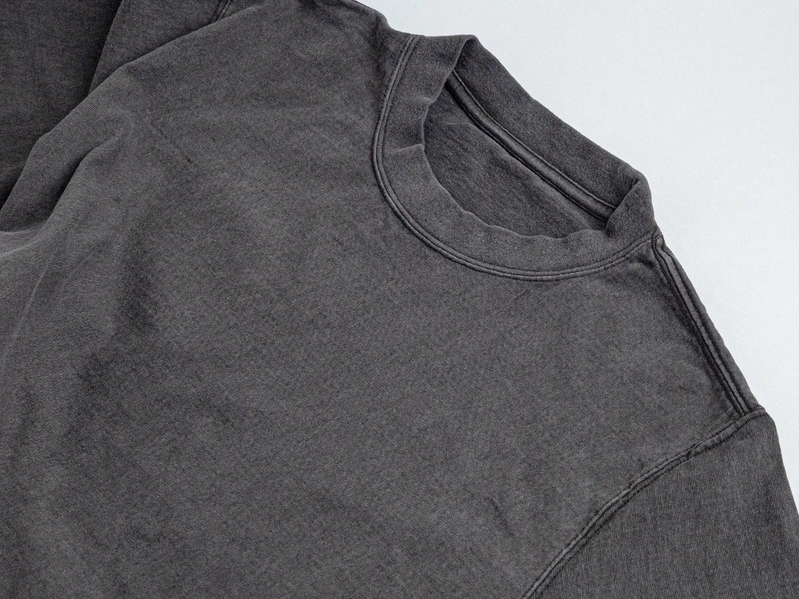 KINTO FUTO CUT AND SEW SHORT SLEEVE PCO_2 ASH BLACK THUMBNAIL 16
