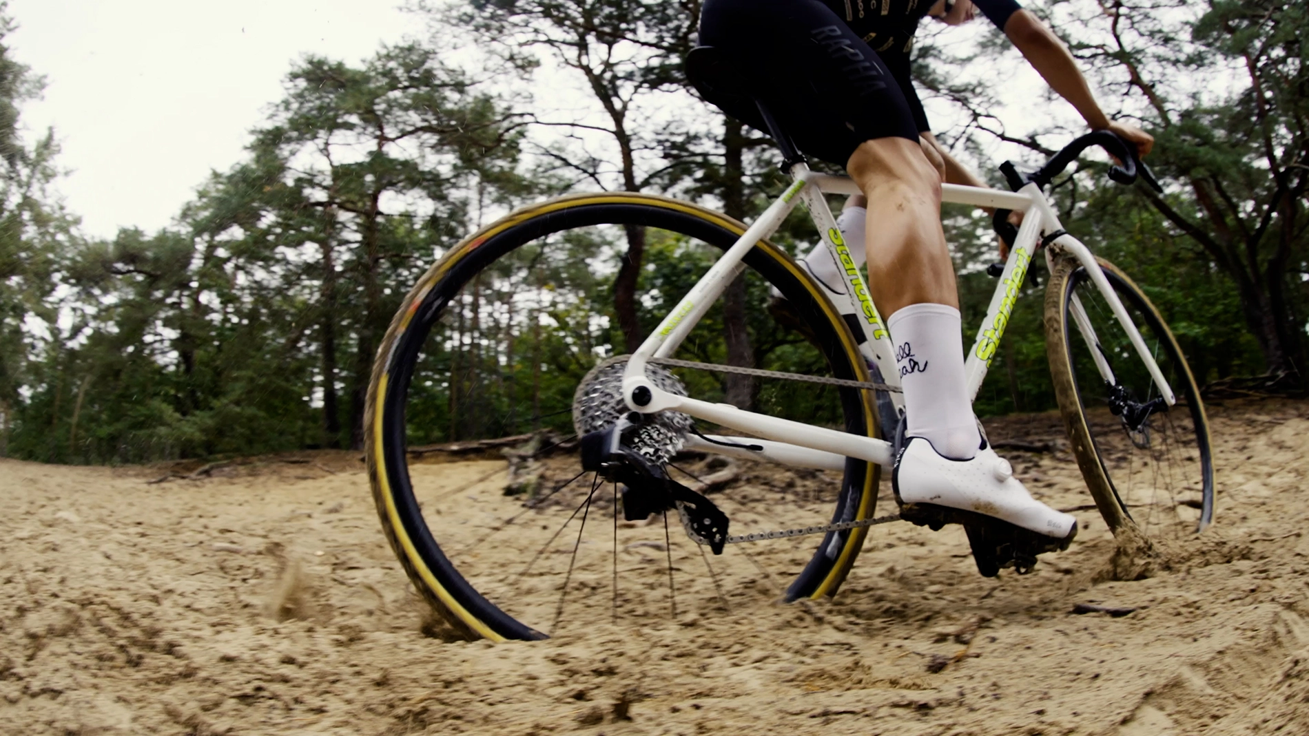 White discount cross bike