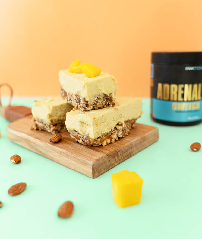 RECIPE - MANGO CHEESECAKE BARS