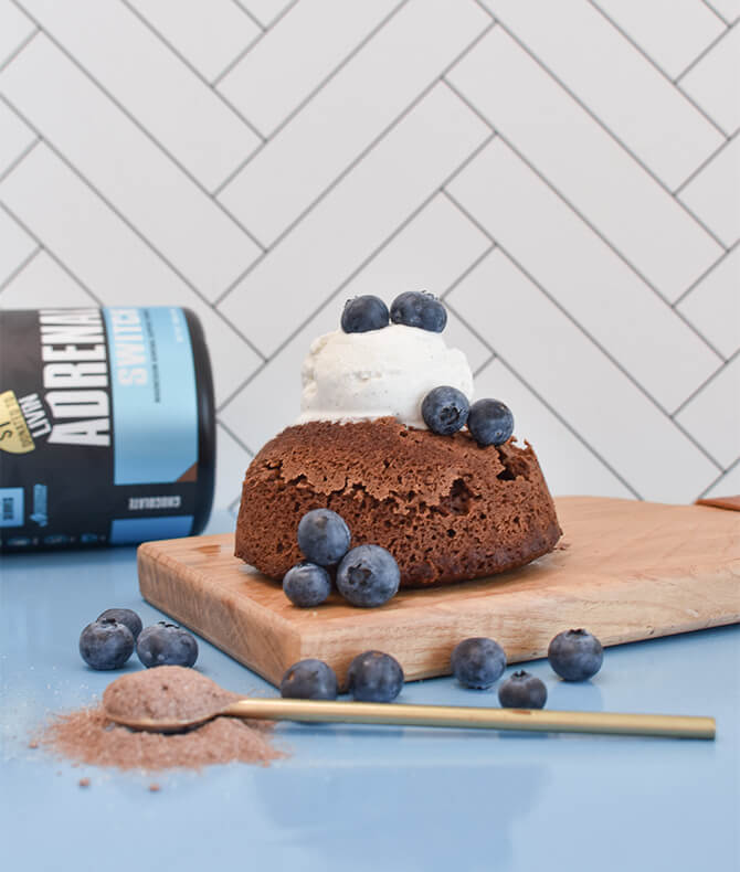 RECIPE - CHOC ADRENAL MUG CAKE