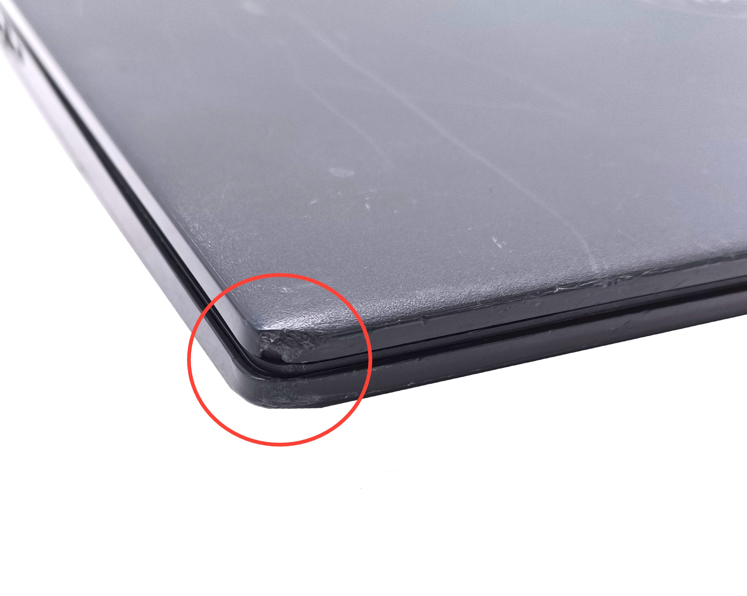 Device #1 - Small dent on corner of case