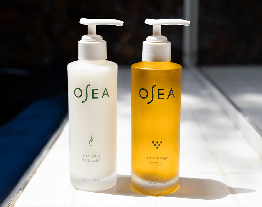 Anti-Aging Body Balm and Undaria Algae Body Oil
