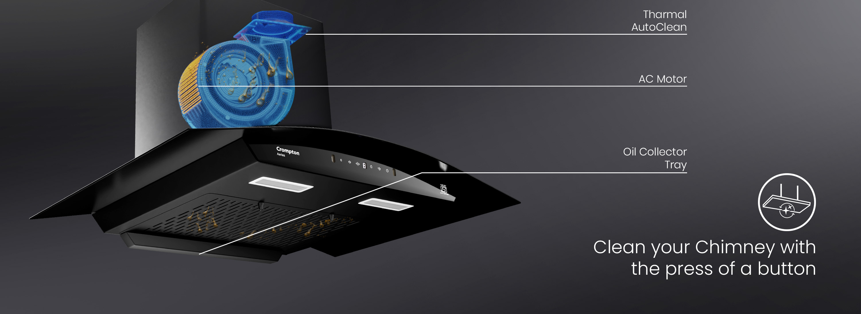 Automatically Cleans Itself Every 30 Hours of Use