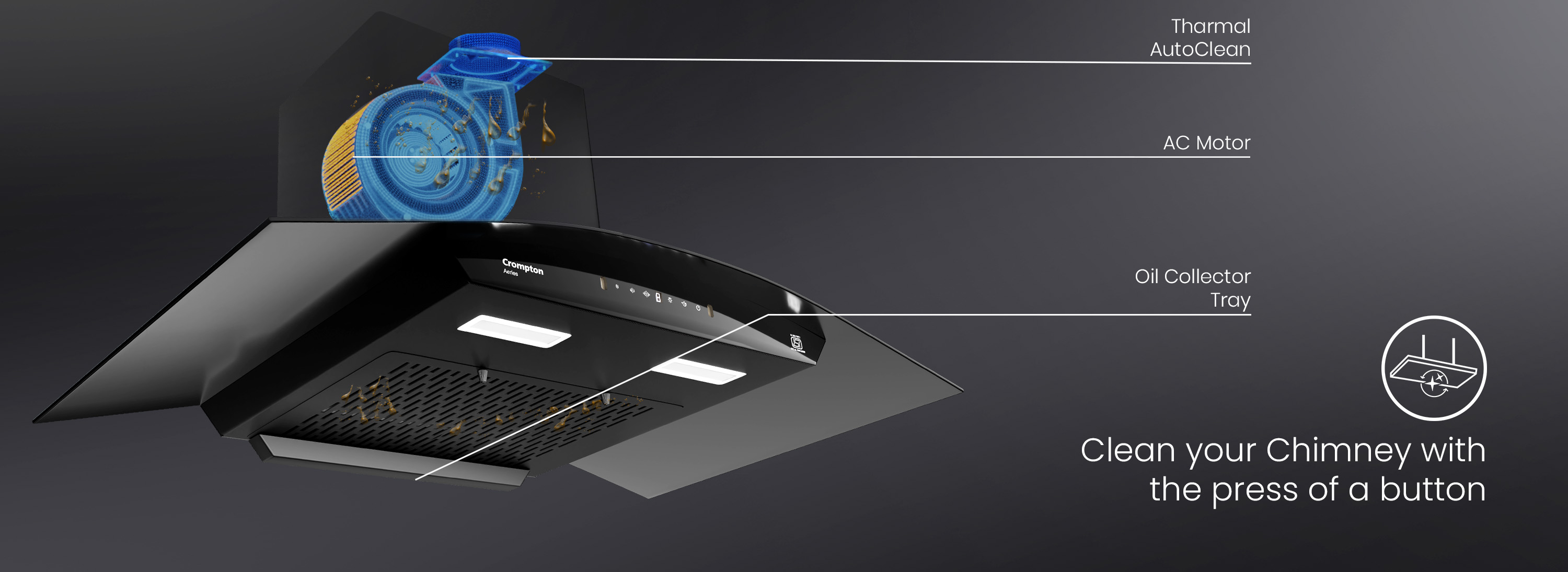 Automatically Cleans Itself Every 30 Hours of Use