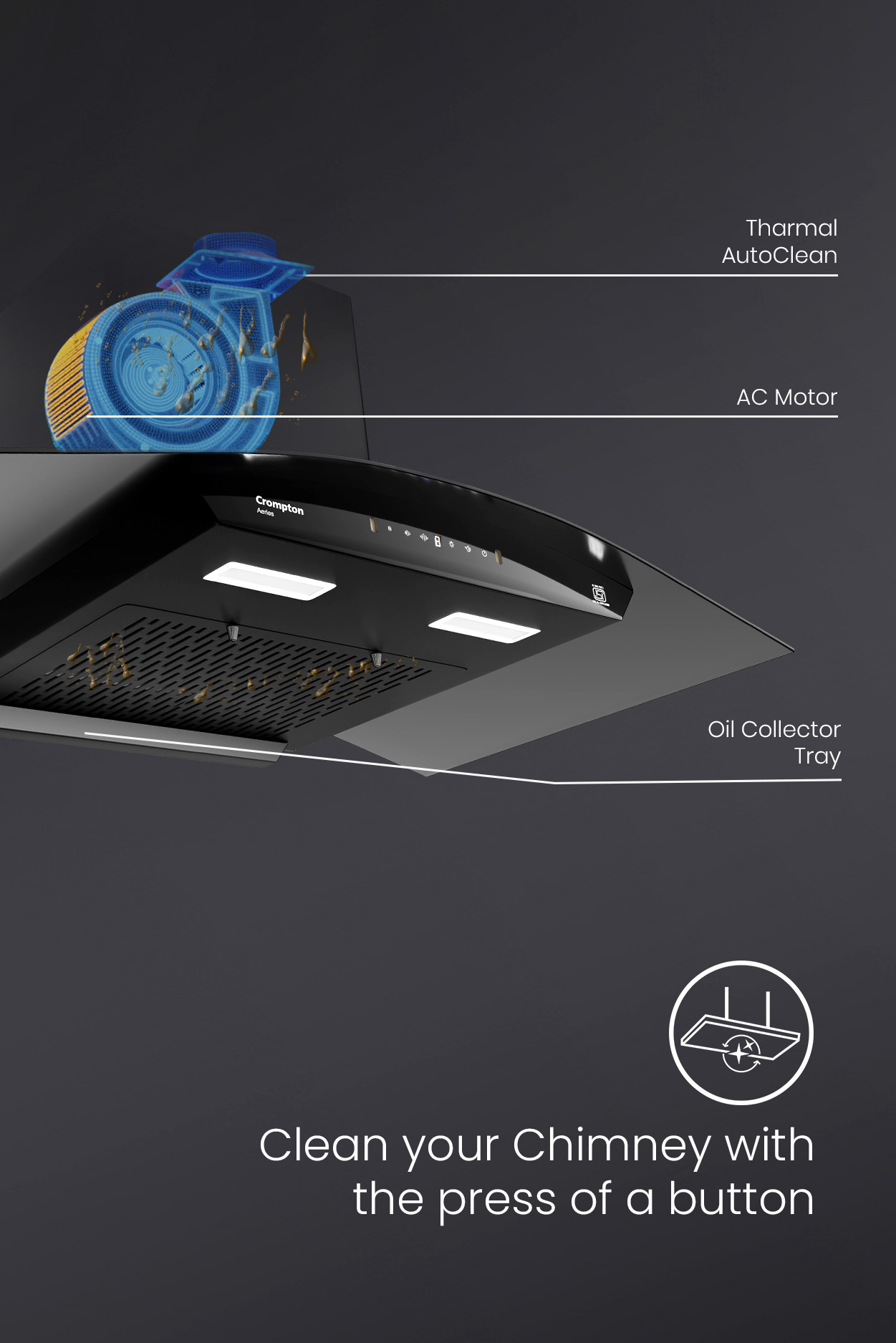 Automatically Cleans Itself Every 30 Hours of Use