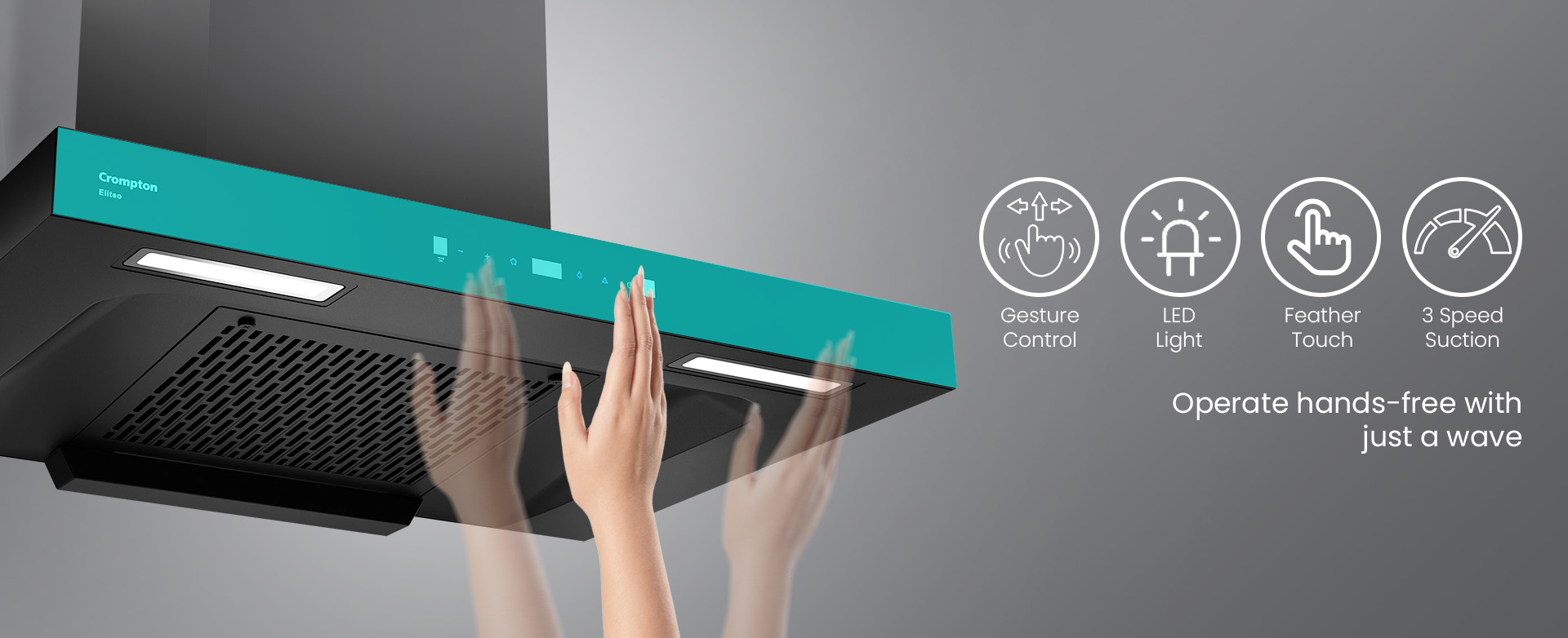 Operate Hands-free with Just a Wave