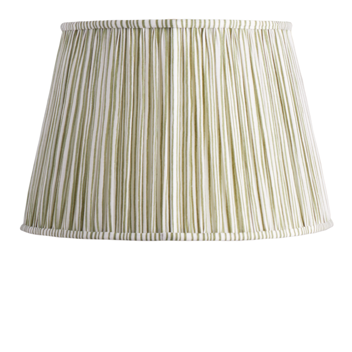 14 inch straight empire shade for cordless lamps in green