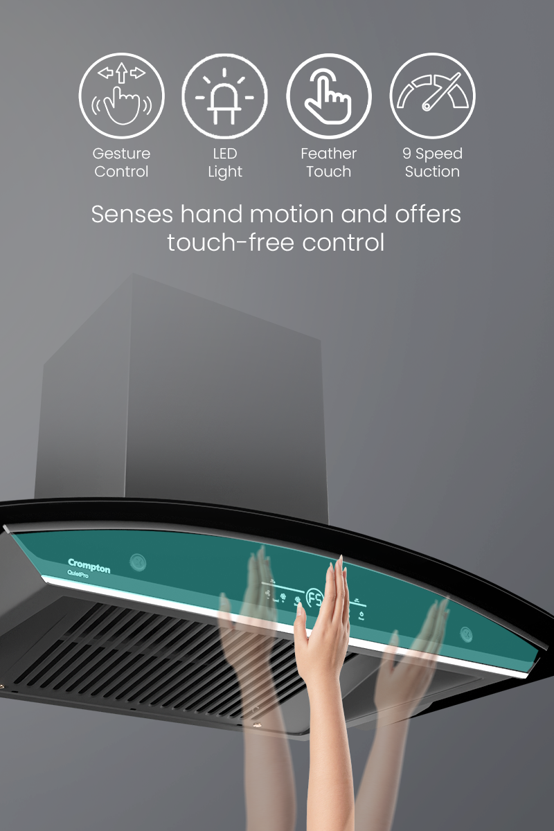Senses Hand Motion and Offers Touch-Free Control