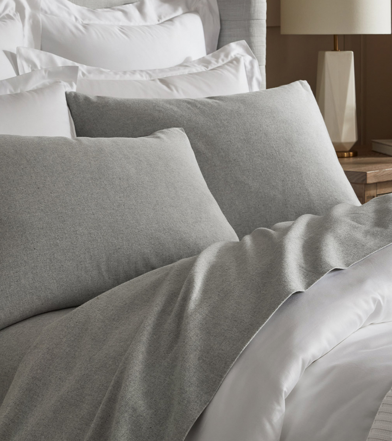 Heathered Grey Bed