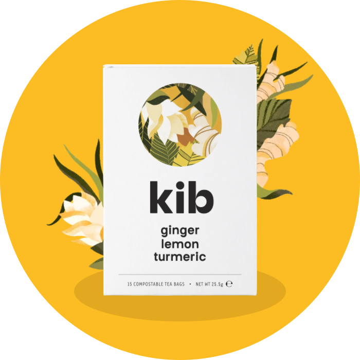 ginger, lemon, turmeric
