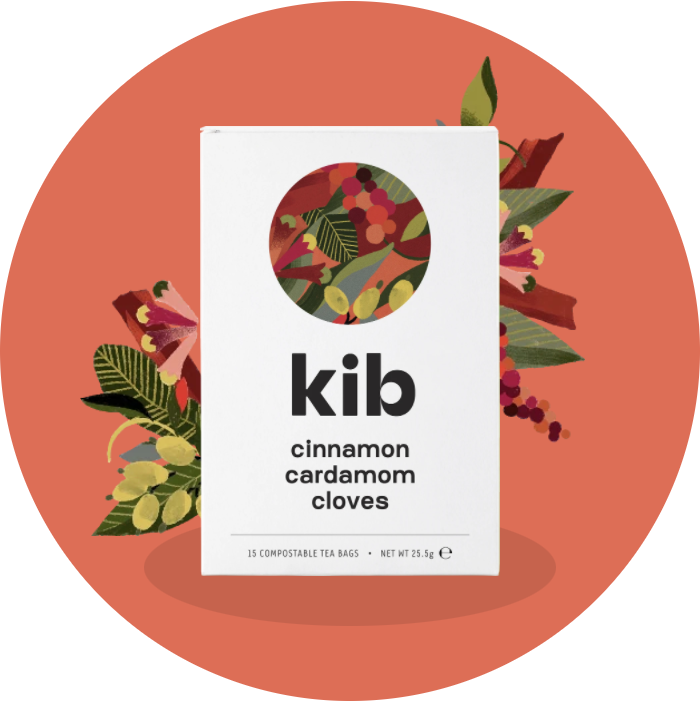 cinnamon, cardamom, cloves