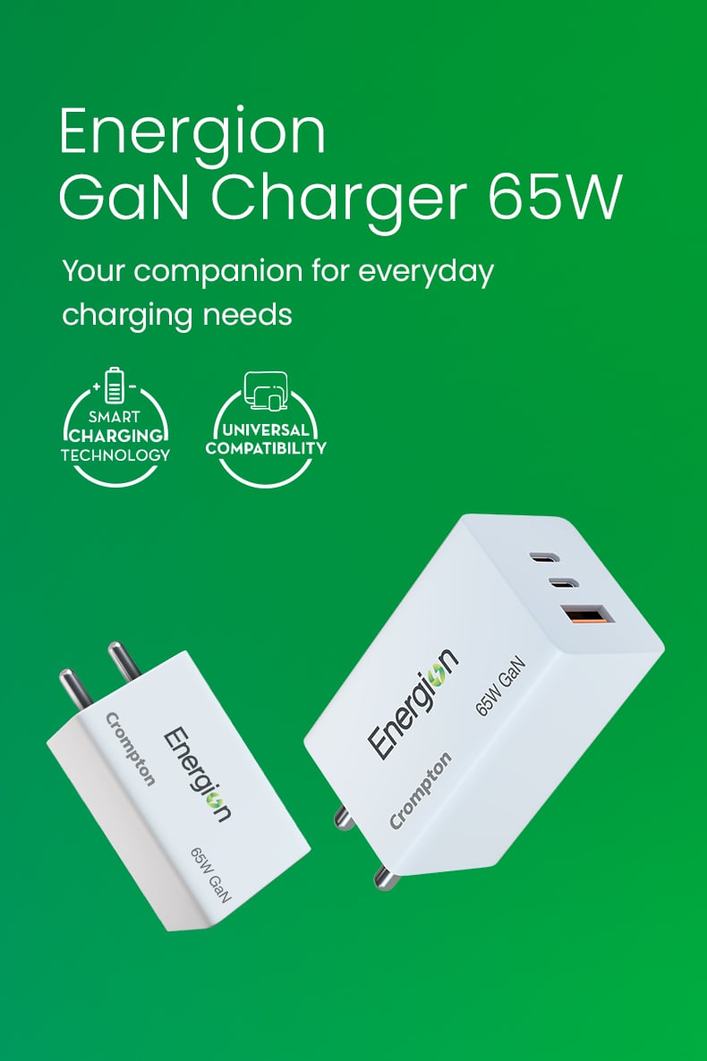 Energion GaN Charger 65W