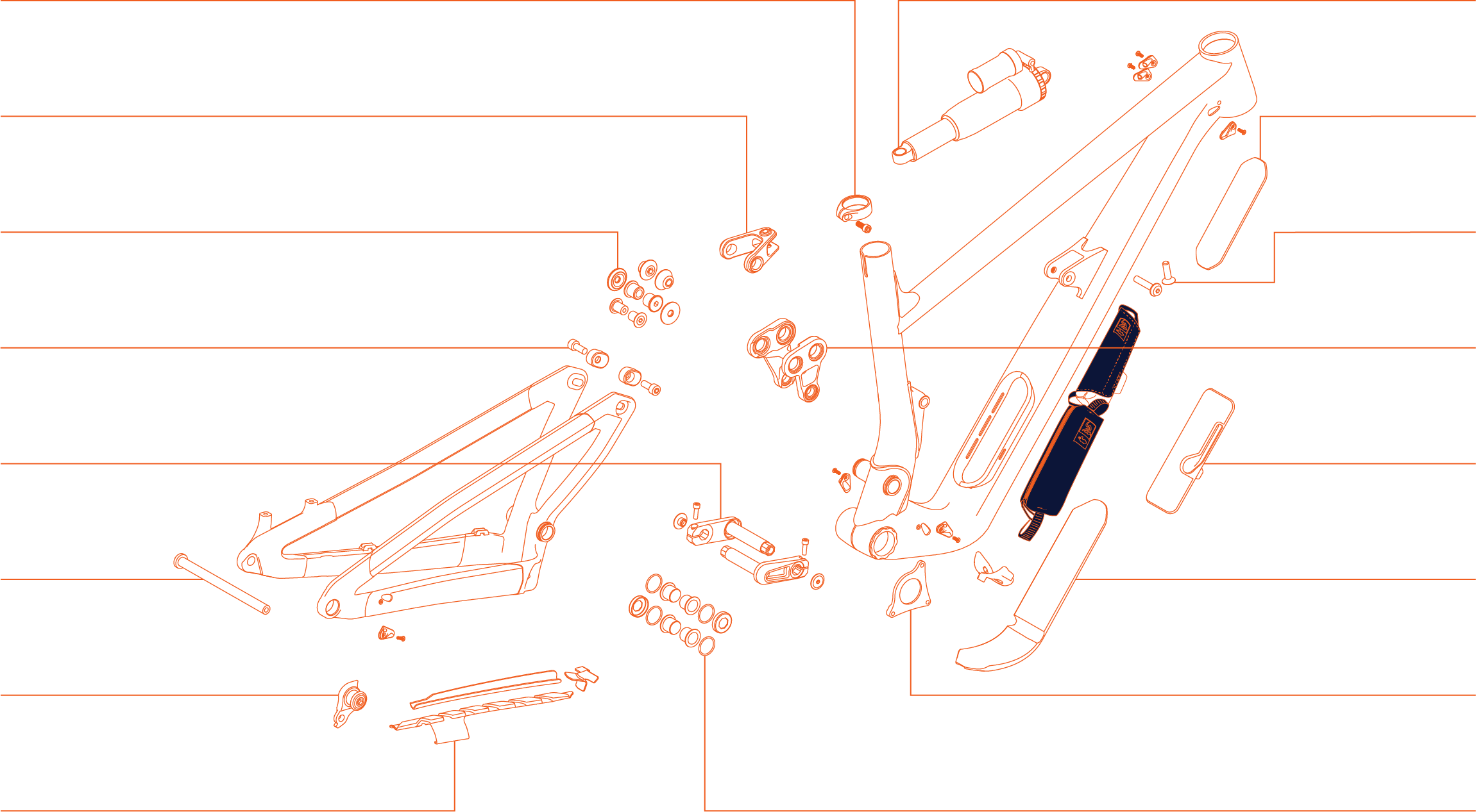 Ibis Ripmo Exploded View Ripmo AF V2 - Parts – Ibis Cycles