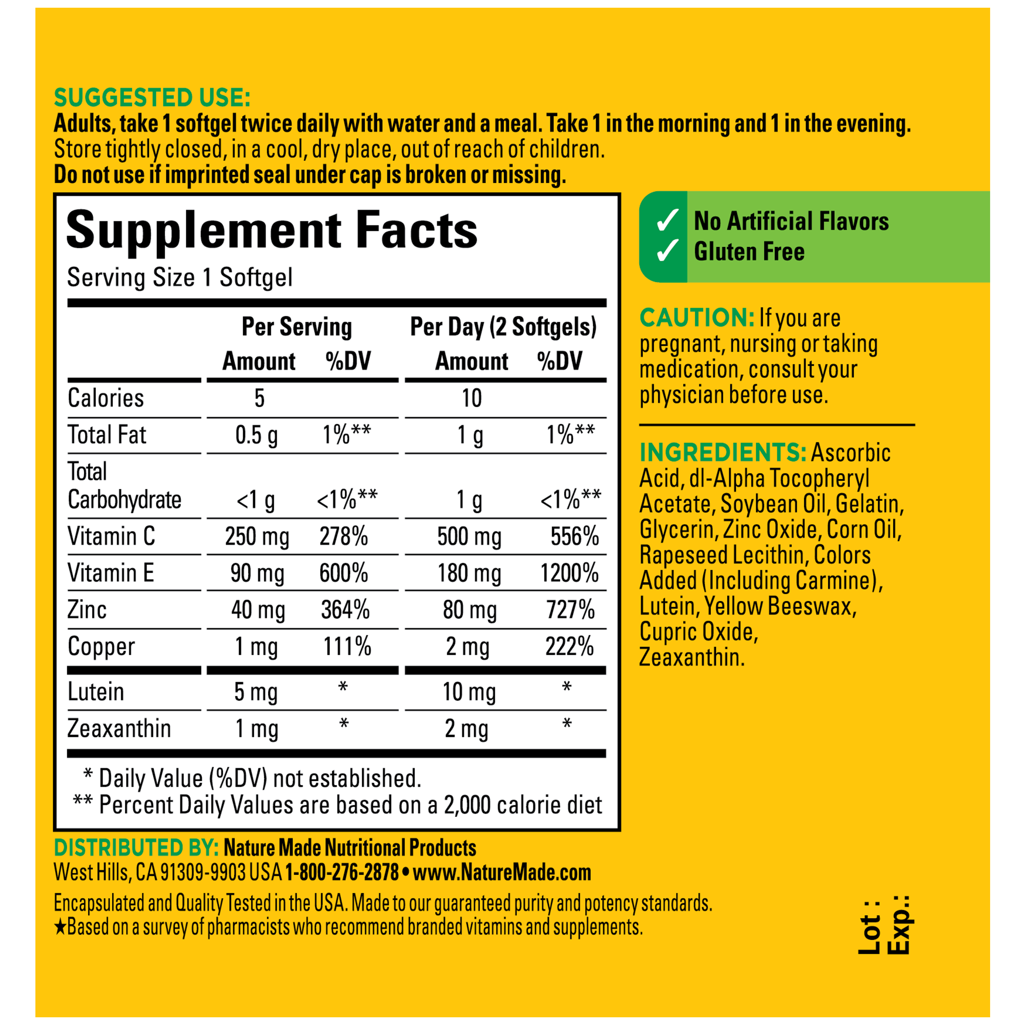 Product Ingredients Callout