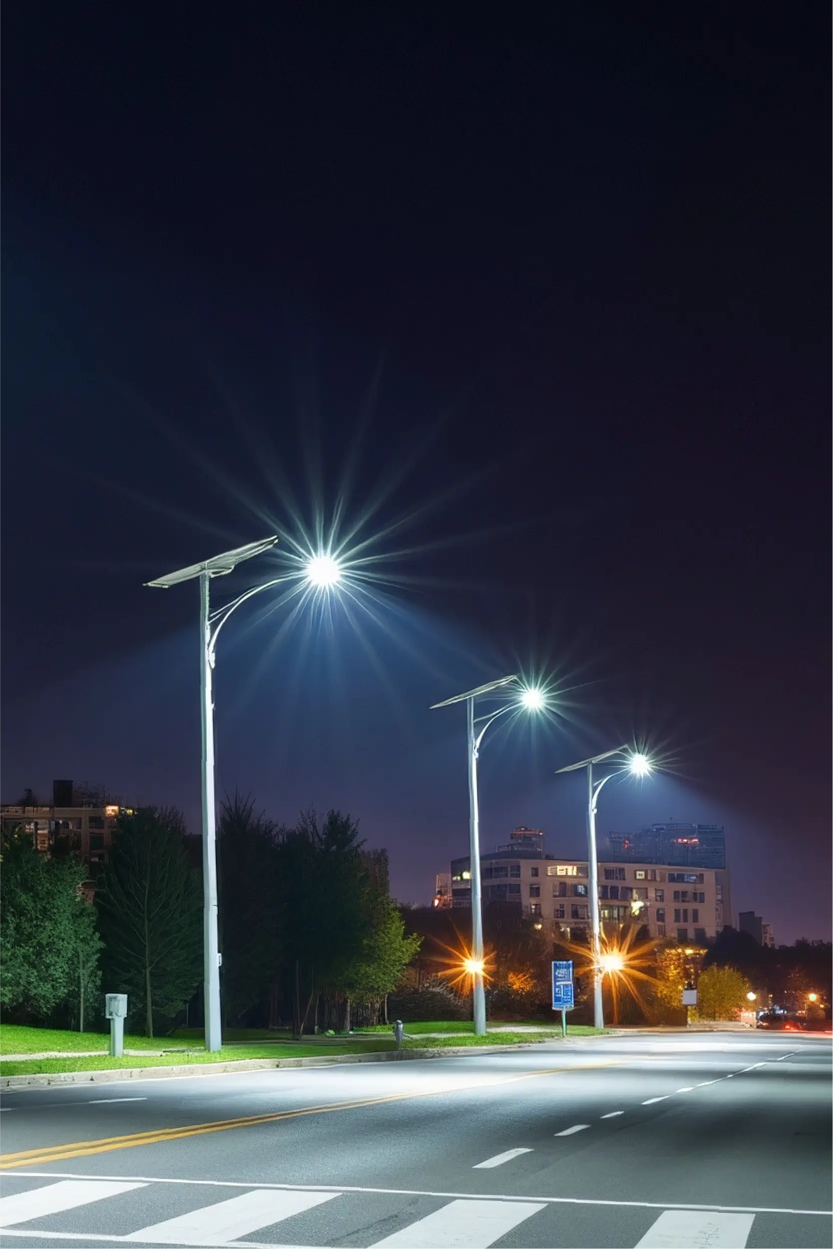 Professional Lighting Stand Alone Streetlight