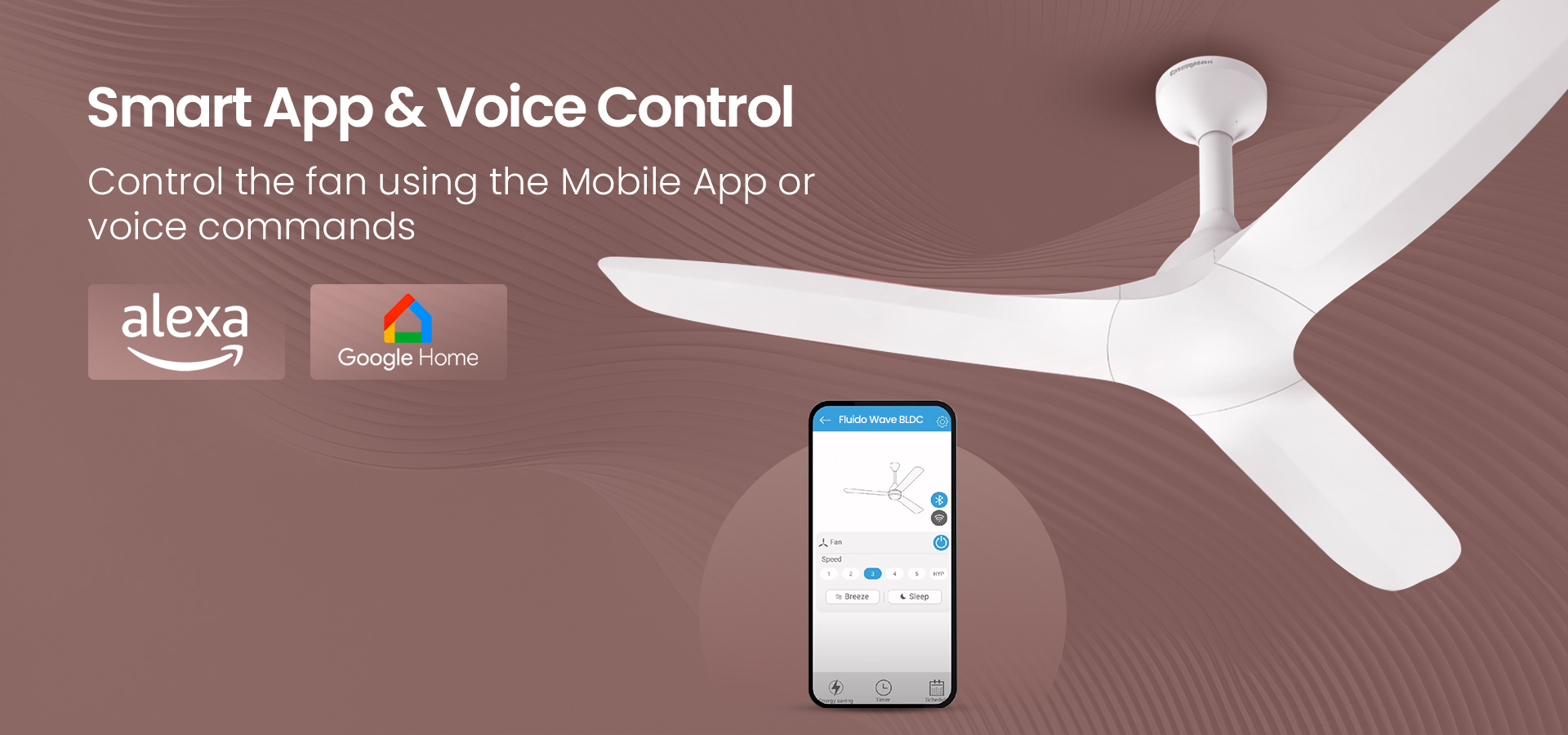 Smart App & Voice Control