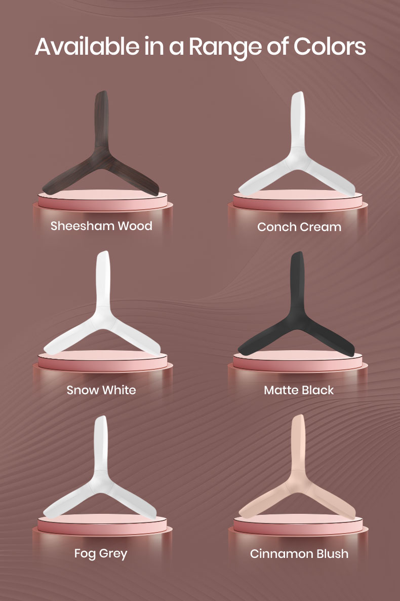 Available in a range of colors