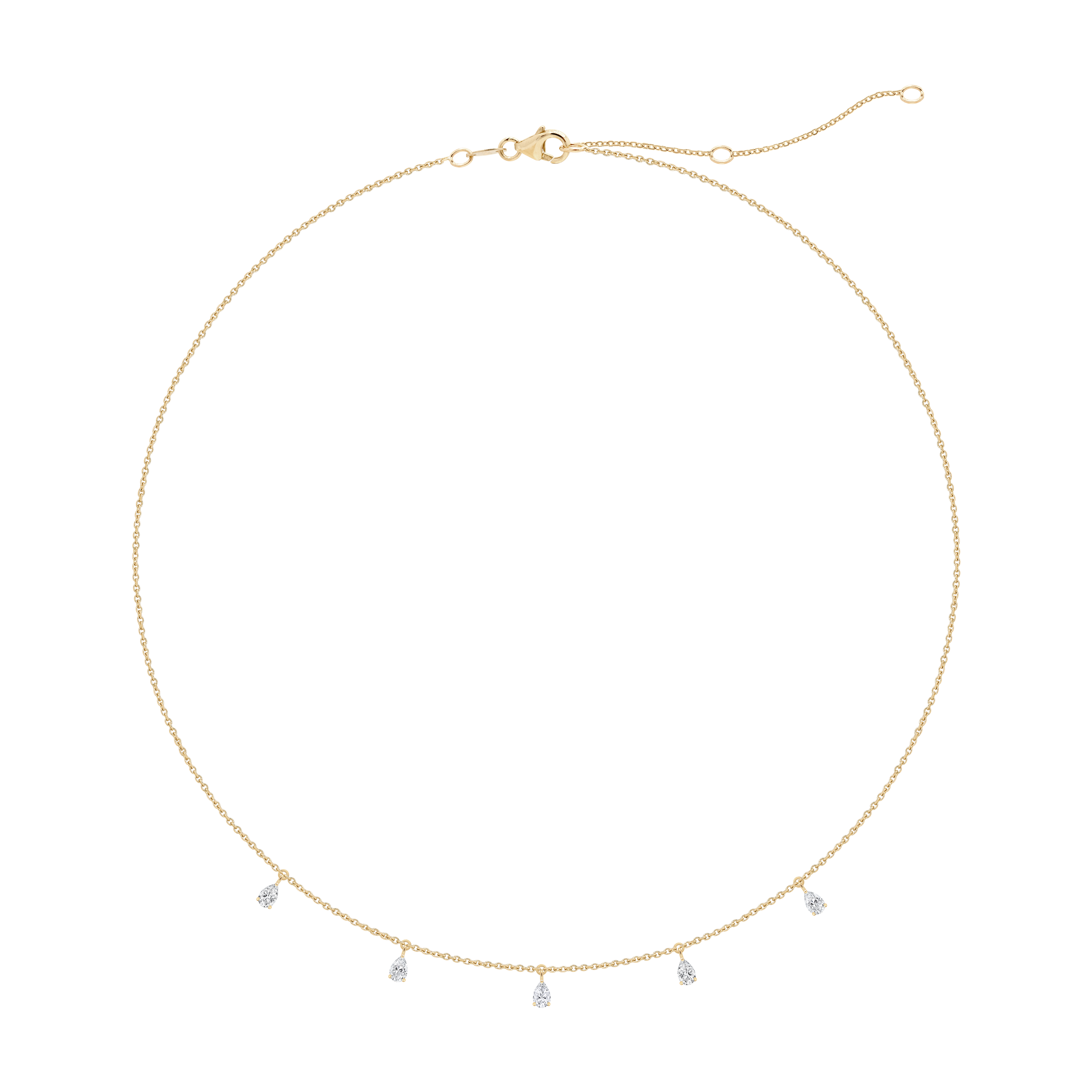 Lab-Grown Diamond Cherry Choker | idyl