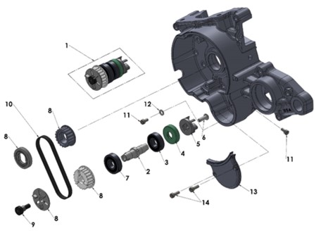 ENGINE WATER PUMP
