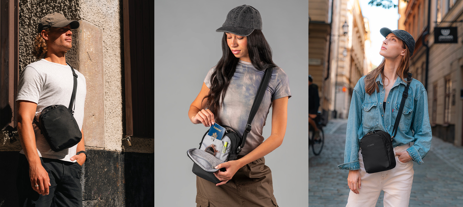 Pacsafe® V anti-theft companion crossbody