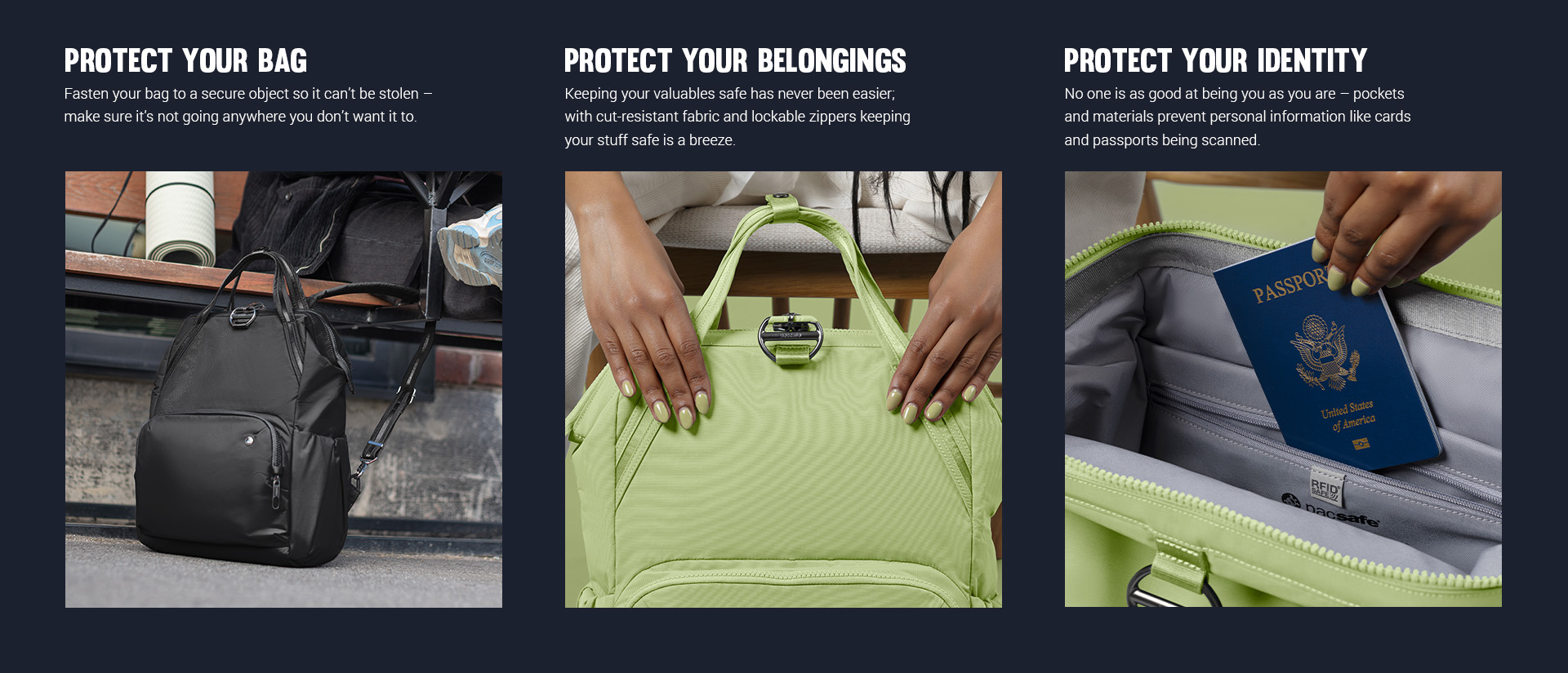 Pacsafe® CX anti-theft backpack