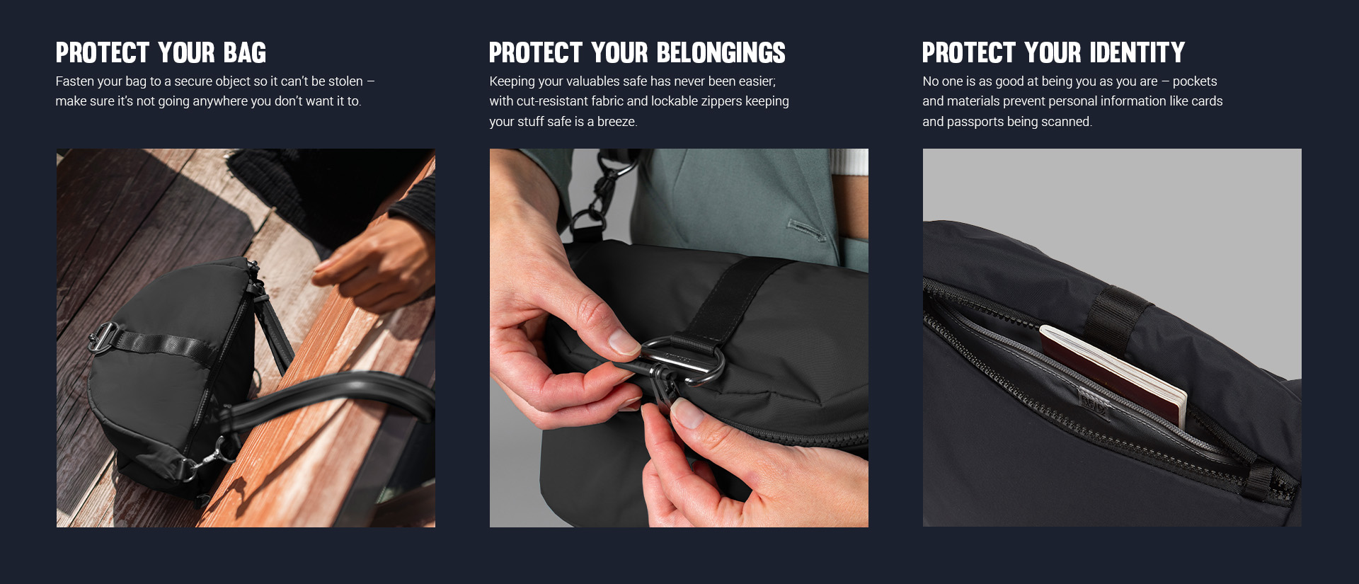 Pacsafe® CX anti-theft convertible backpack