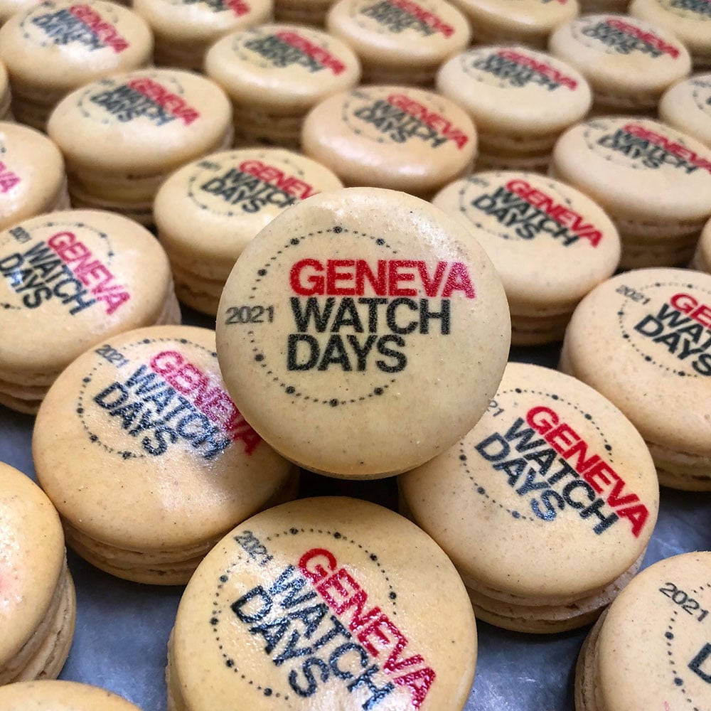 Geneva Watch Days - Customised Macarons